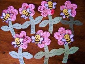 homemade valentine cards with kids seed paper